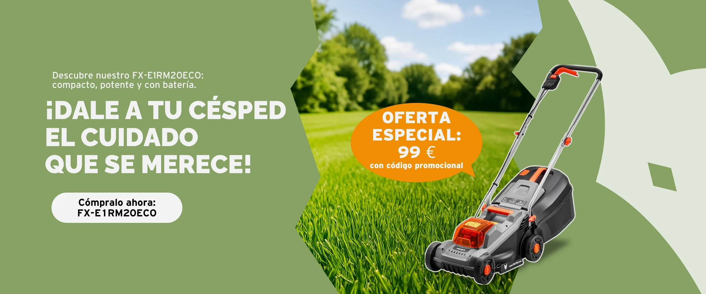 Domina tu jardín con FUXTEC