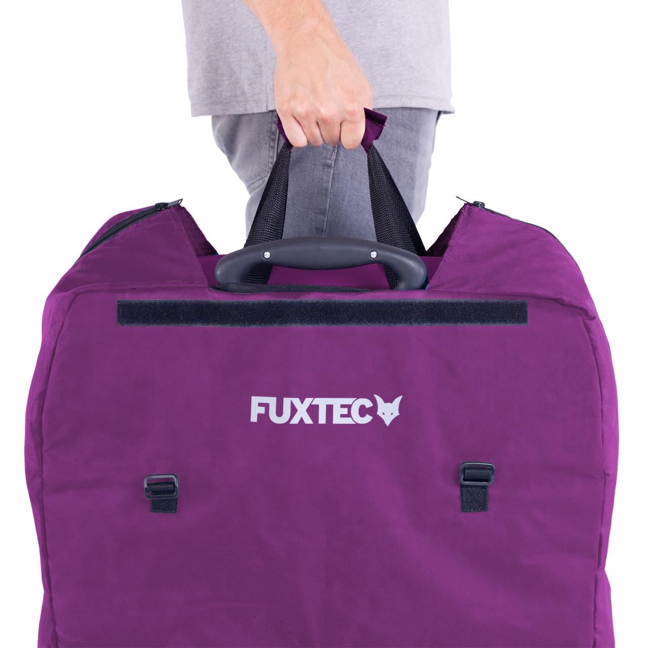 Bolsa de transporte y viaje acolchada de FUXTEC FX-CT700 & FX-CT800 Morado - Image 7