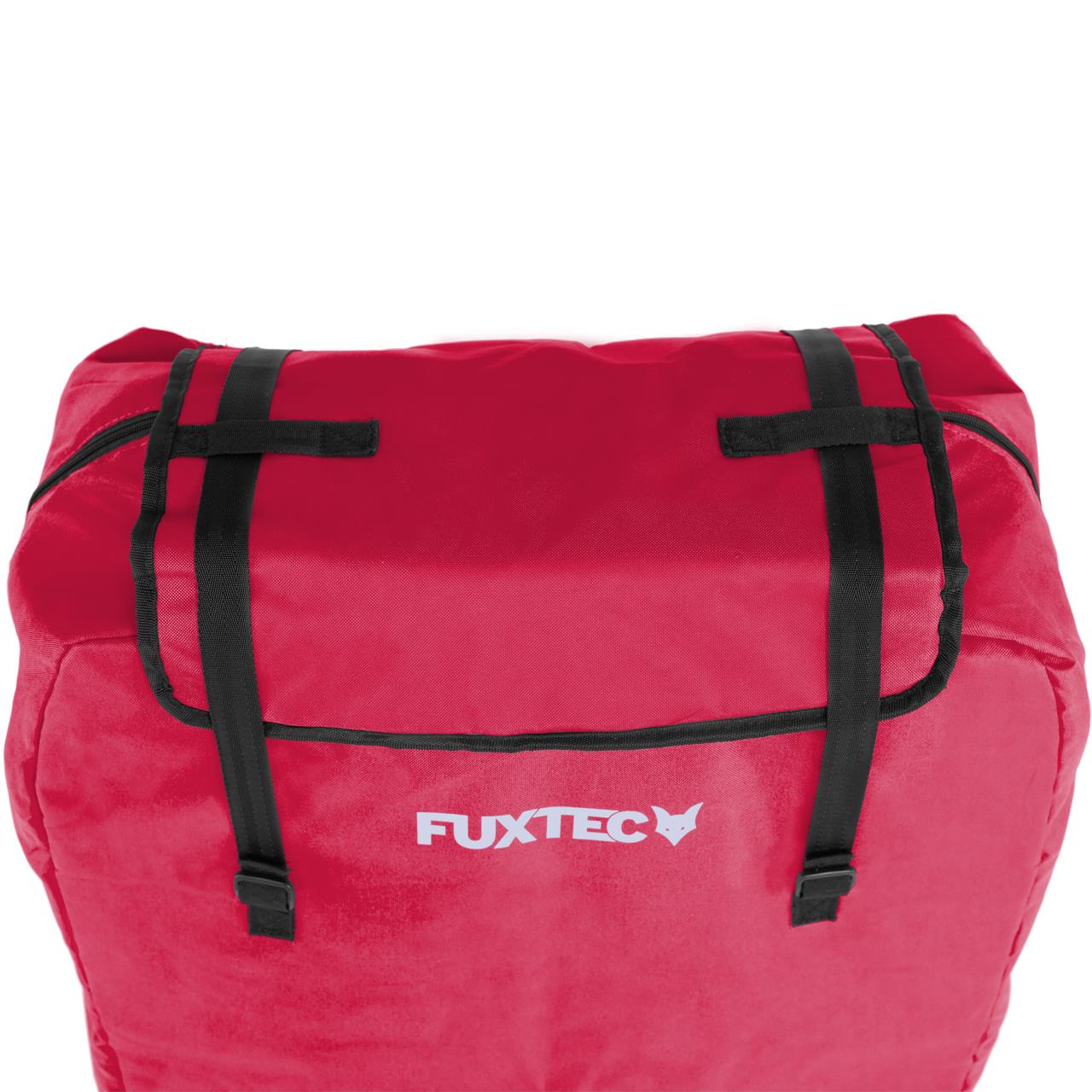 Bolsa de transporte y viaje acolchada de FUXTEC FX-CT700 & FX-CT800 rojo - Image 2