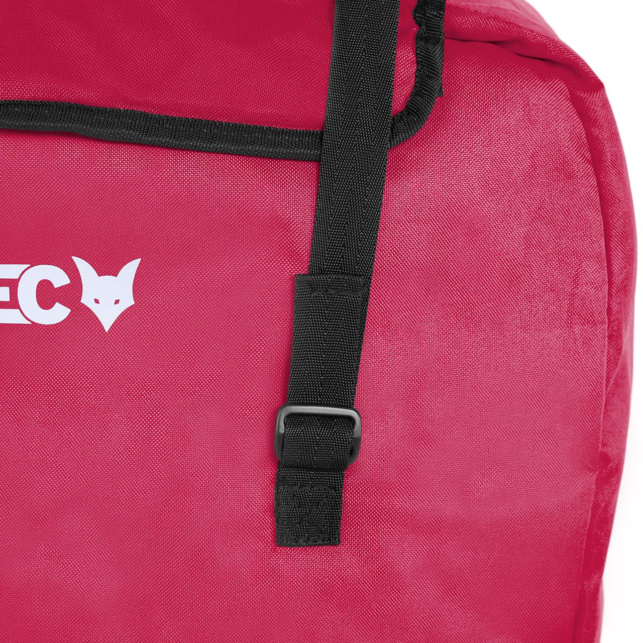 Bolsa de transporte y viaje acolchada de FUXTEC FX-CT700 & FX-CT800 rojo - Image 3