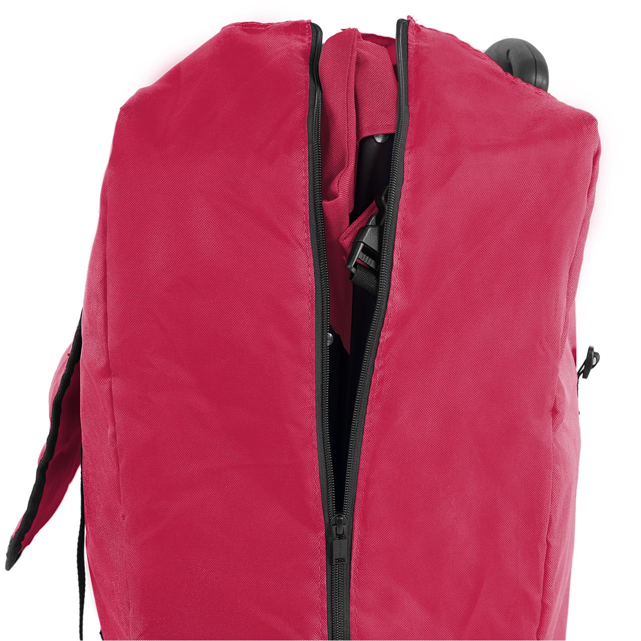 Bolsa de transporte y viaje acolchada de FUXTEC FX-CT700 & FX-CT800 rojo - Image 5