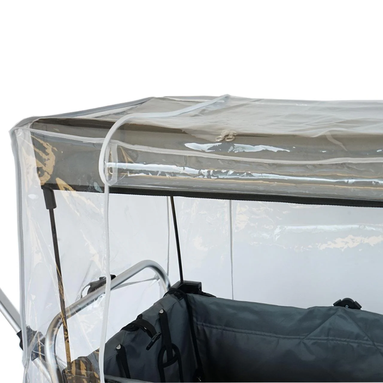 Funda transparente de protección contra la lluvia para carrito CTL900 - Image 3