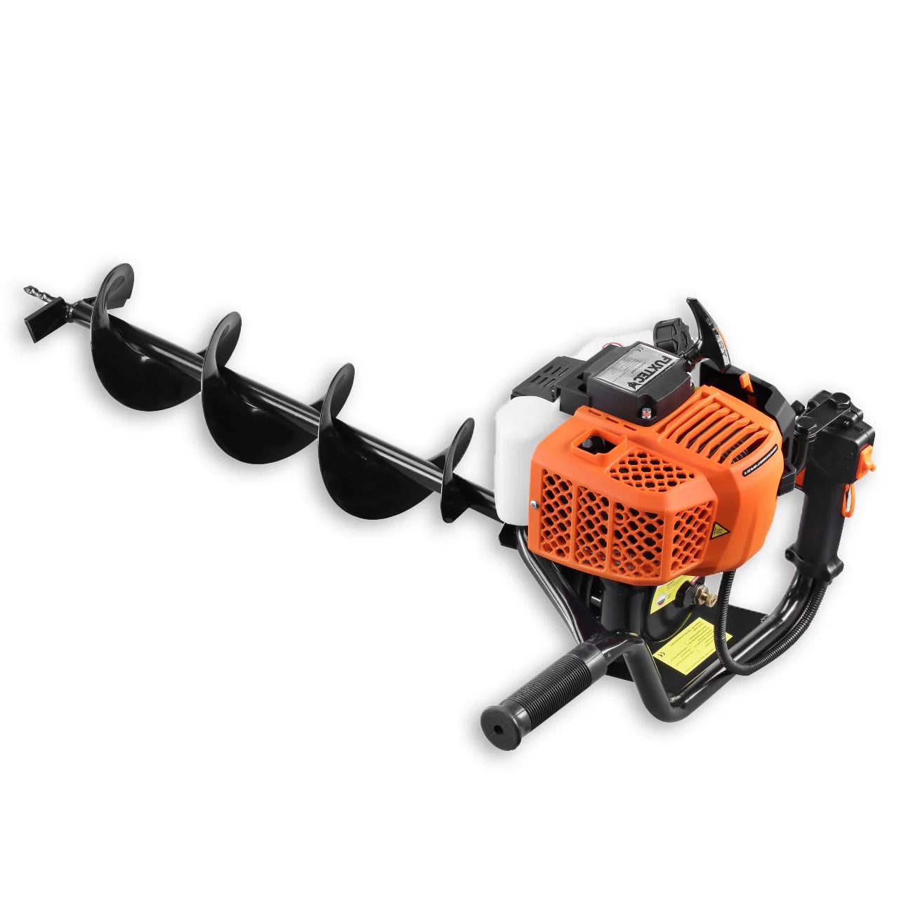 FUXTEC Taladro de Tierra Ahoyador Gasolina, Motor de 2 Tiempos FX-EB162 – 3,5CV, 62CC - con 3 Brocas de 100/150/200mm - Image 3