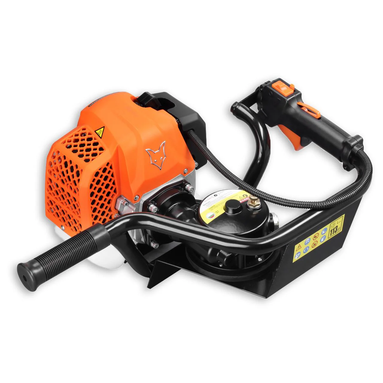 FUXTEC Taladro de Tierra Ahoyador Gasolina, Motor de 2 Tiempos FX-EB162 – 3,5CV, 62CC - con 3 Brocas de 100/150/200mm - Image 7