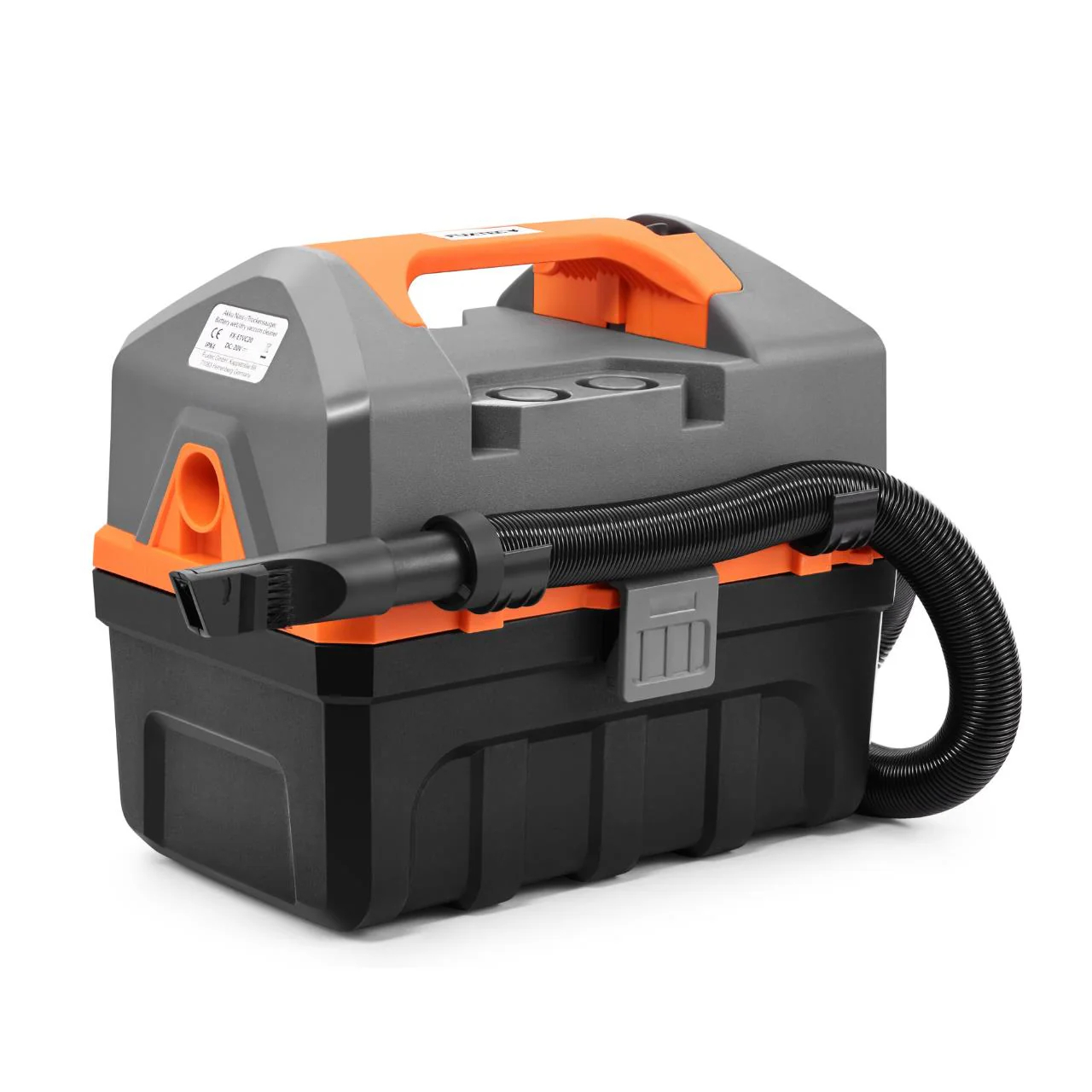 FUXTEC aspirador en seco y húmedo sin batería, sin cargador FX-E1VC20 - Image 2