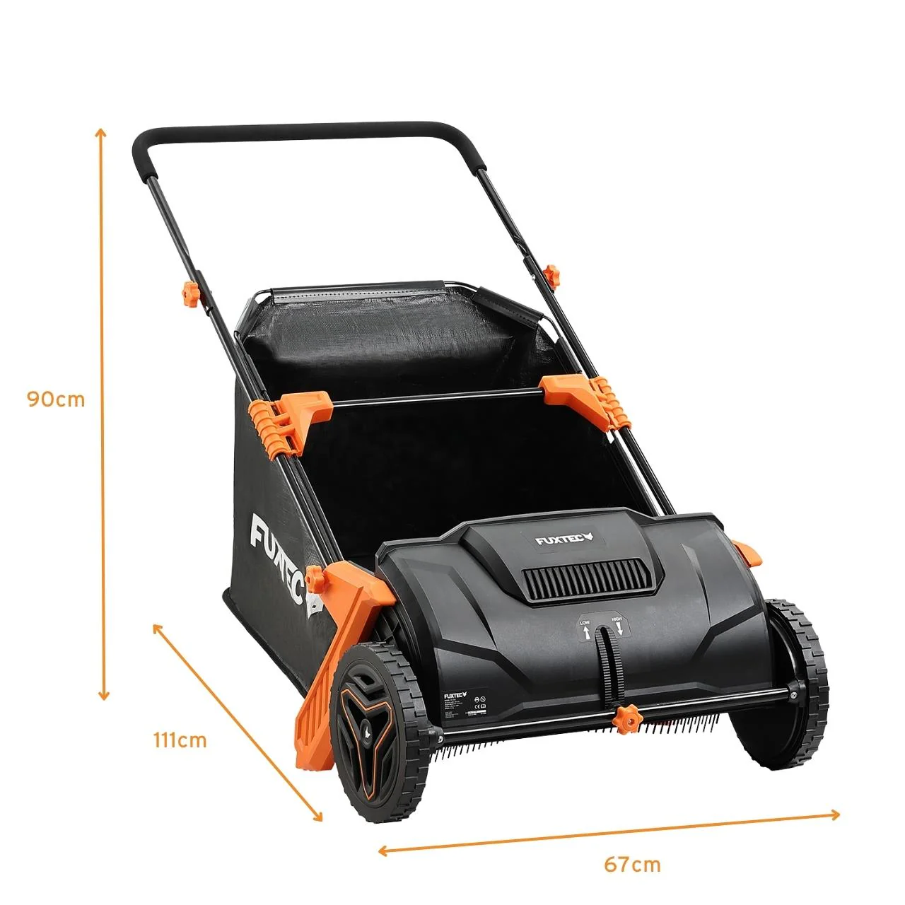 B-WARE Colector de hojas FUXTEC FX-LS52 - Image 9