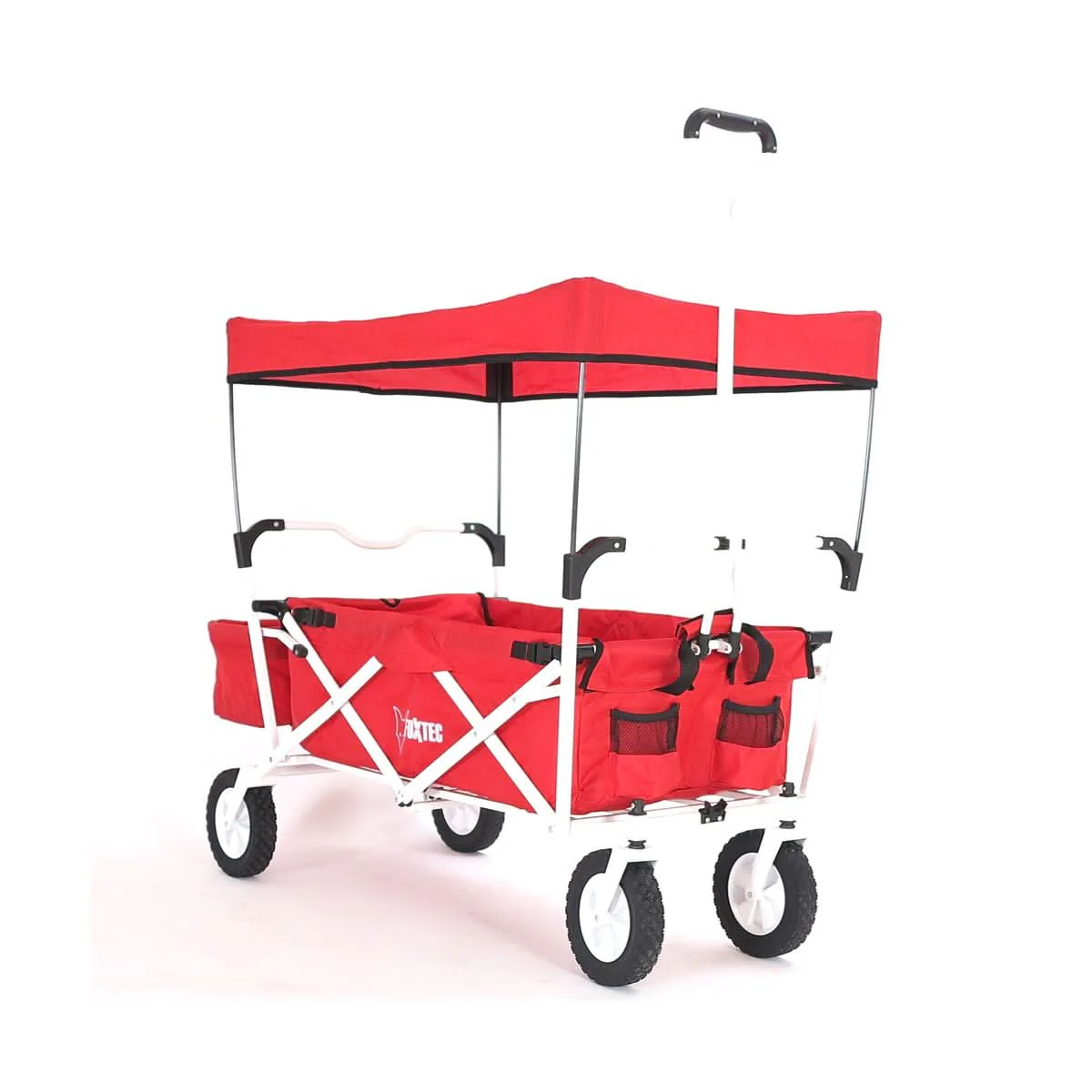 B-WARE FUXTEC Bollerwagen ROT mit Sonnendach JW-76A - Image 11