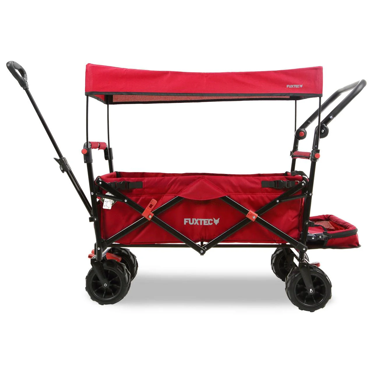 B-Ware FUXTEC Strand-Bollerwagen FX-CTB800 mit UV-geschütztem Sonnendach,Schiebegriff & Innenraumverlängerung - Image 13