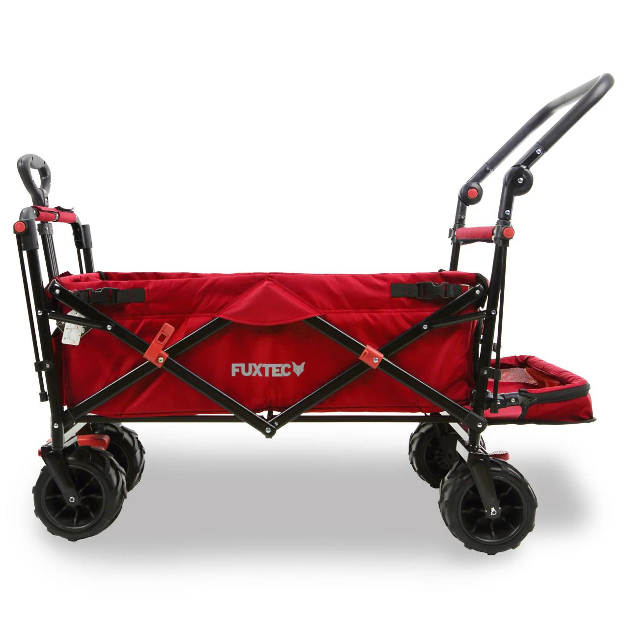 B-Ware FUXTEC Strand-Bollerwagen FX-CTB800 mit UV-geschütztem Sonnendach,Schiebegriff & Innenraumverlängerung - Image 16