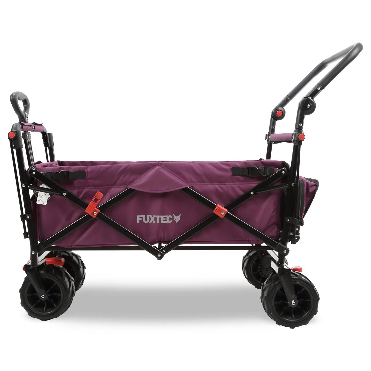 B-Ware FUXTEC Strand-Bollerwagen FX-CTB800 mit UV-geschütztem Sonnendach,Schiebegriff & Innenraumverlängerung - Image 26
