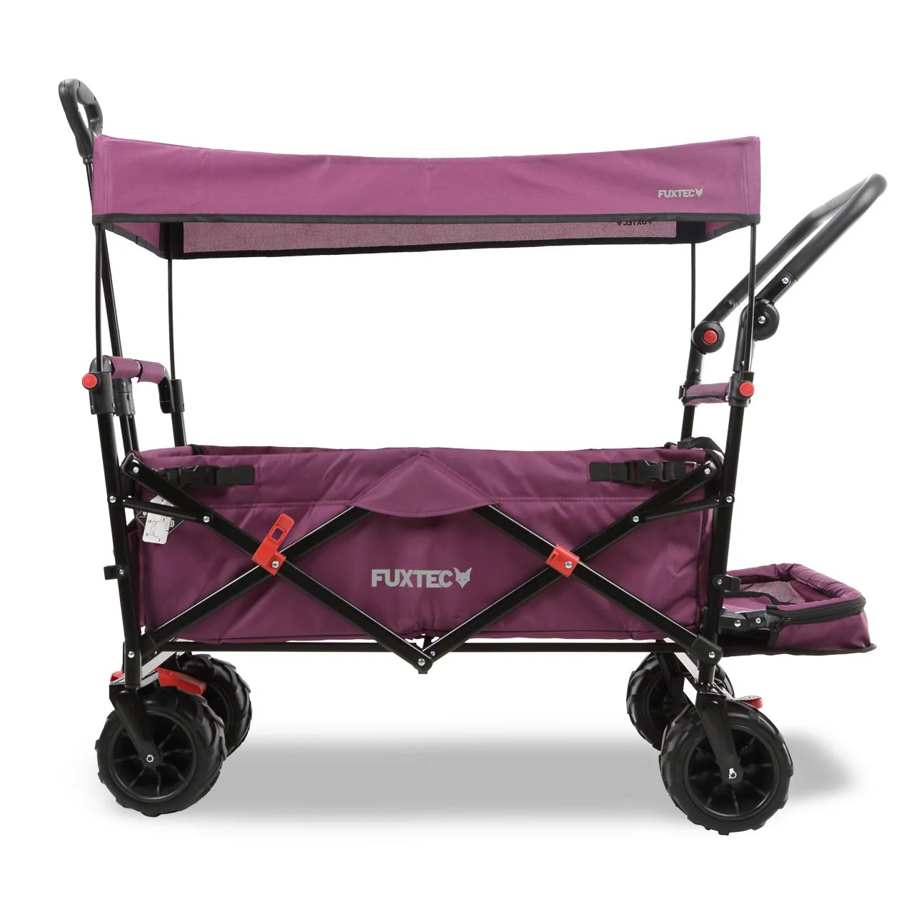 B-Ware FUXTEC Strand-Bollerwagen FX-CTB800 mit UV-geschütztem Sonnendach,Schiebegriff & Innenraumverlängerung - Image 27