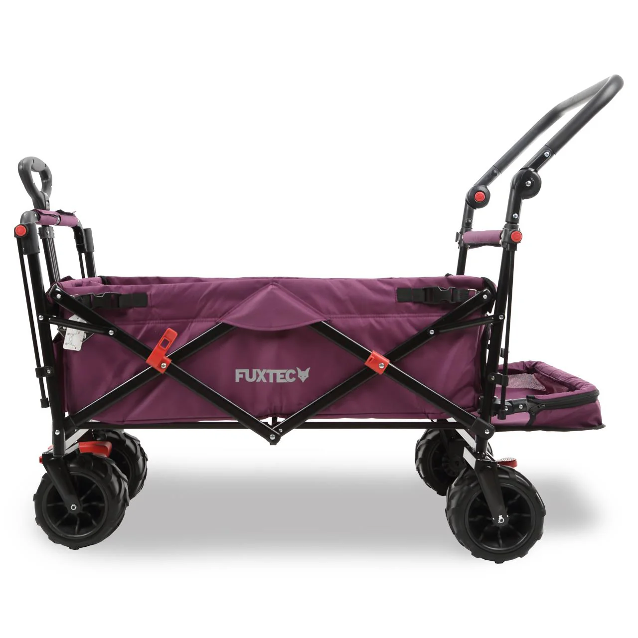 B-Ware FUXTEC Strand-Bollerwagen FX-CTB800 mit UV-geschütztem Sonnendach,Schiebegriff & Innenraumverlängerung - Image 28