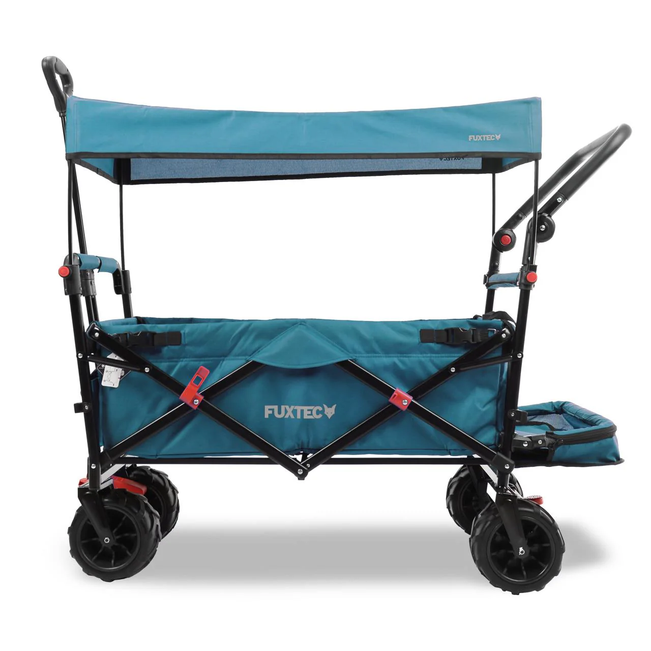 B-Ware FUXTEC Strand-Bollerwagen FX-CTB800 mit UV-geschütztem Sonnendach,Schiebegriff & Innenraumverlängerung - Image 49