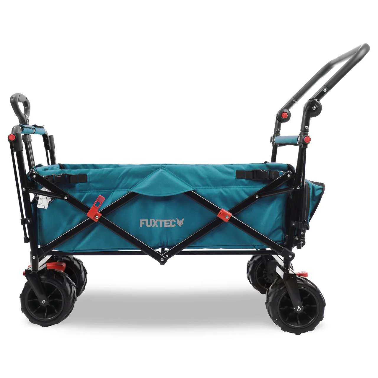 B-Ware FUXTEC Strand-Bollerwagen FX-CTB800 mit UV-geschütztem Sonnendach,Schiebegriff & Innenraumverlängerung - Image 50