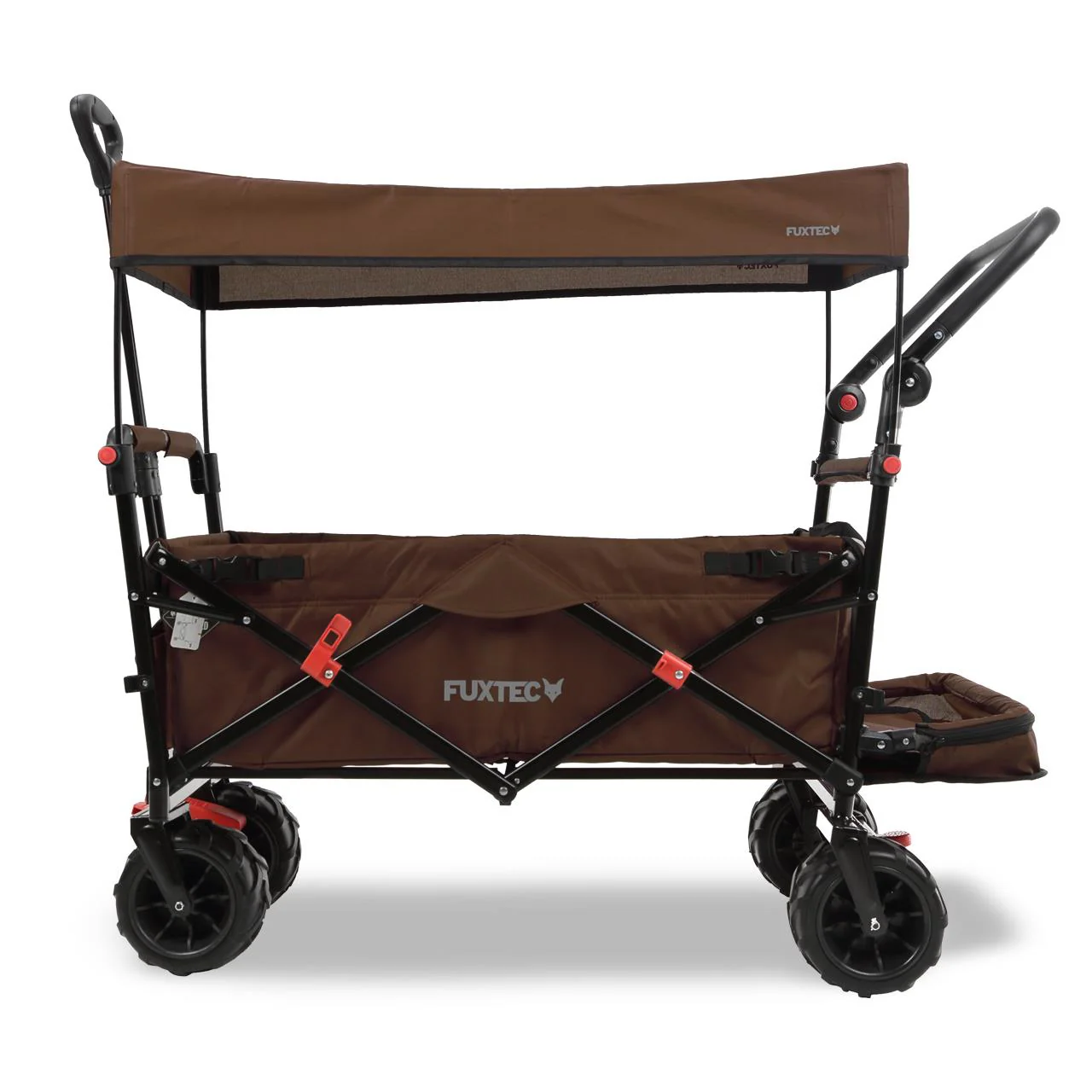B-Ware FUXTEC Strand-Bollerwagen FX-CTB800 mit UV-geschütztem Sonnendach,Schiebegriff & Innenraumverlängerung - Image 58
