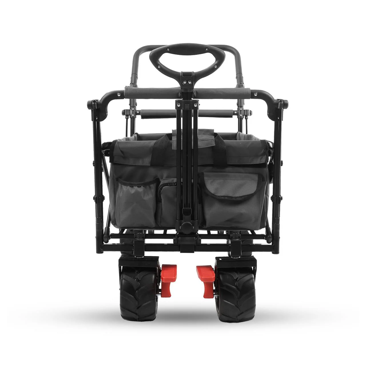 B-Ware FUXTEC Strand-Bollerwagen FX-CTB800 mit UV-geschütztem Sonnendach,Schiebegriff & Innenraumverlängerung - Image 6
