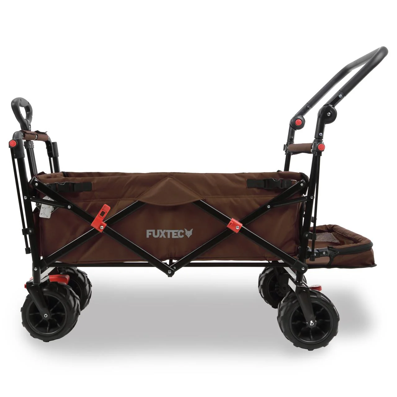 B-Ware FUXTEC Strand-Bollerwagen FX-CTB800 mit UV-geschütztem Sonnendach,Schiebegriff & Innenraumverlängerung - Image 60