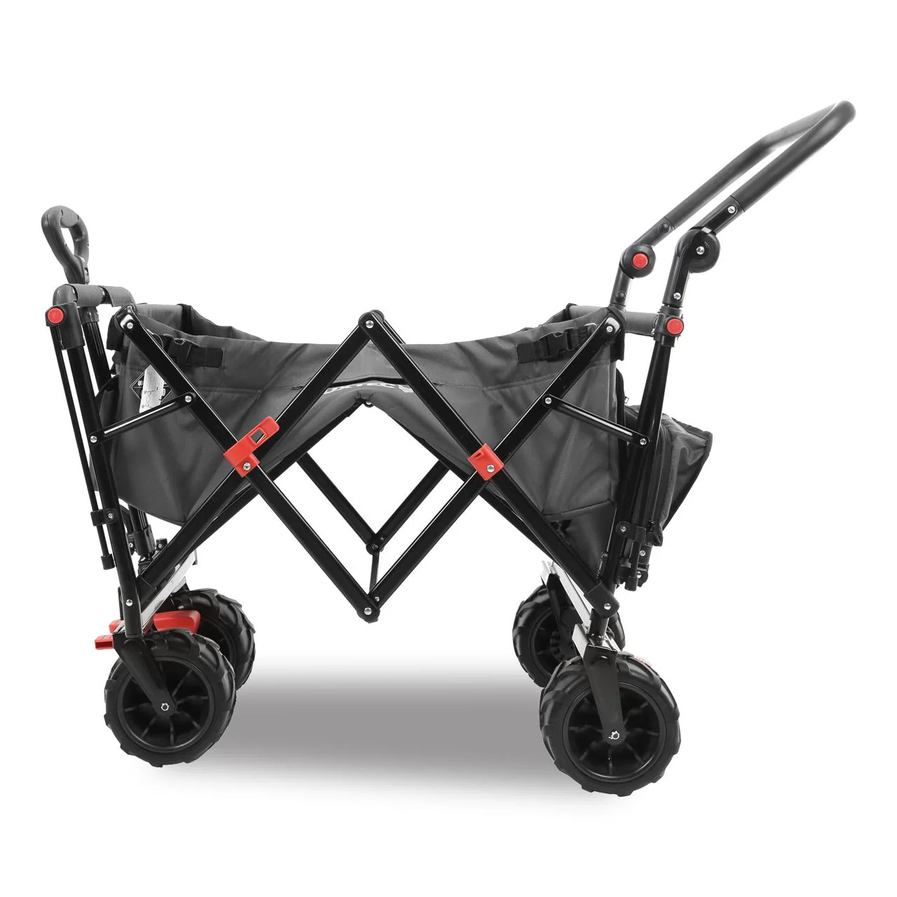B-Ware FUXTEC Strand-Bollerwagen FX-CTB800 mit UV-geschütztem Sonnendach,Schiebegriff & Innenraumverlängerung - Image 9