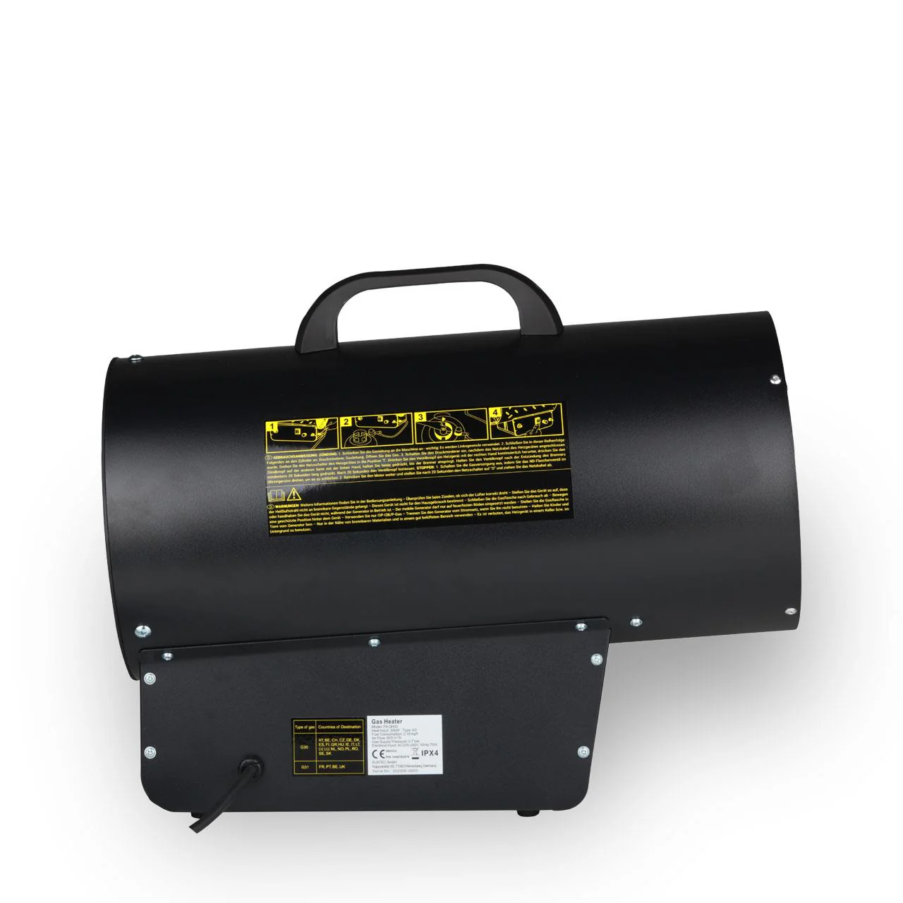 FUXTEC Cañon De Calor Calefactor Gas GH33 - Image 4