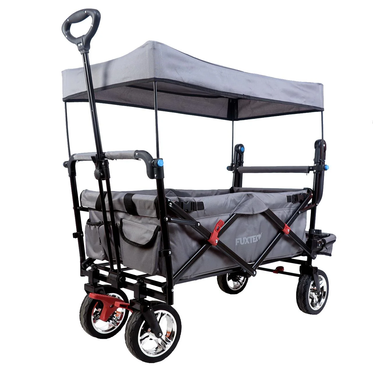 FUXTEC Bollerwagen CT800, carro plegable, Fux Family Collection - Image 2