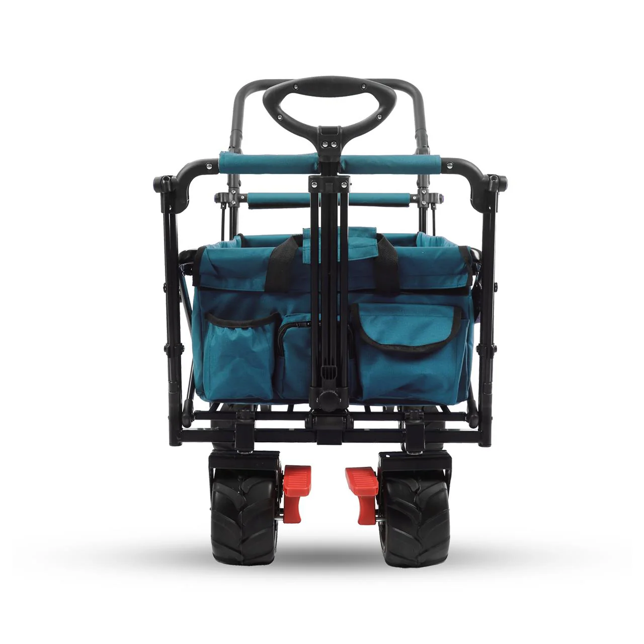 Carrito de playa plegable FX-CTB800 FUXTEC con toldo protector UV, mango empuje y extensión internar cap. de carga 75kg - Grundartikel - Image 103