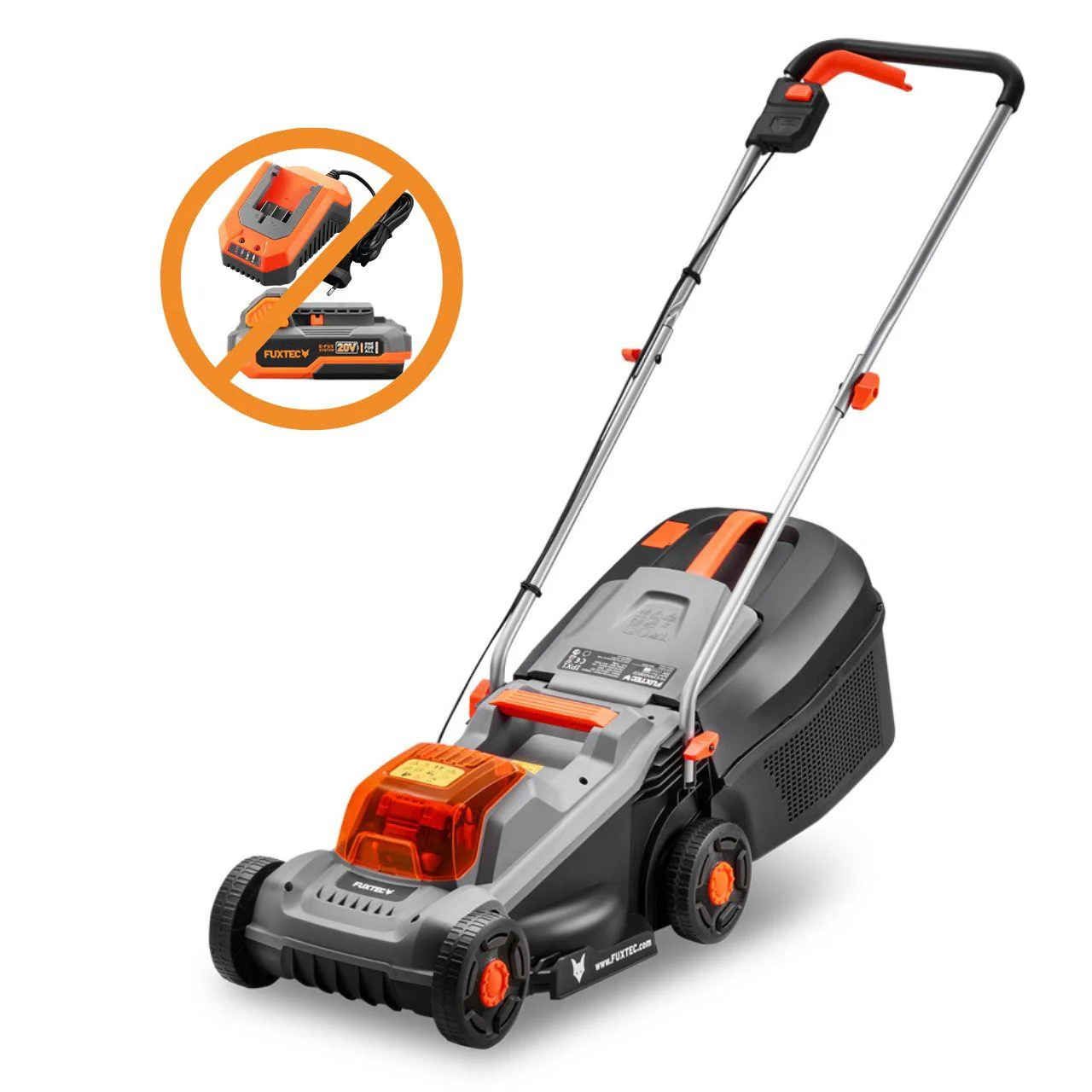 FUXTEC 20V cortacésped inalámbrico FX-E1RM20ECO sin batería, sin cargador - Image 2
