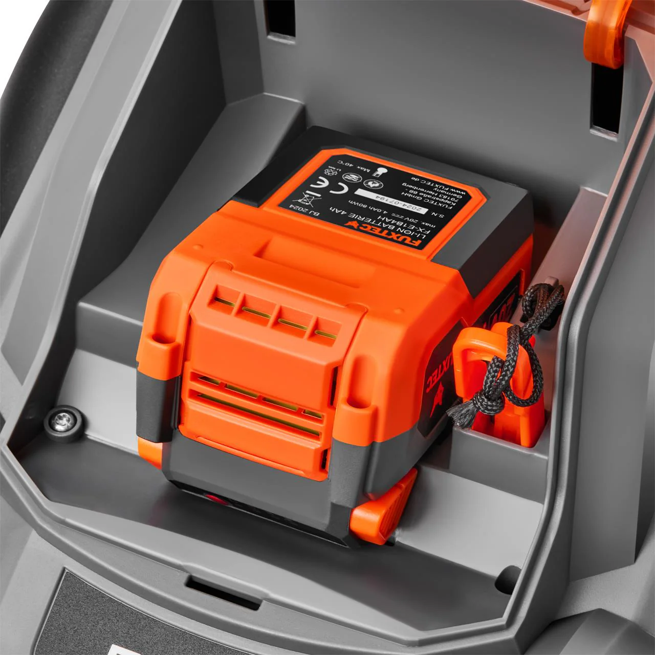 FUXTEC 20V cortacésped inalámbrico FX-E1RM20ECO sin batería, sin cargador - Image 7