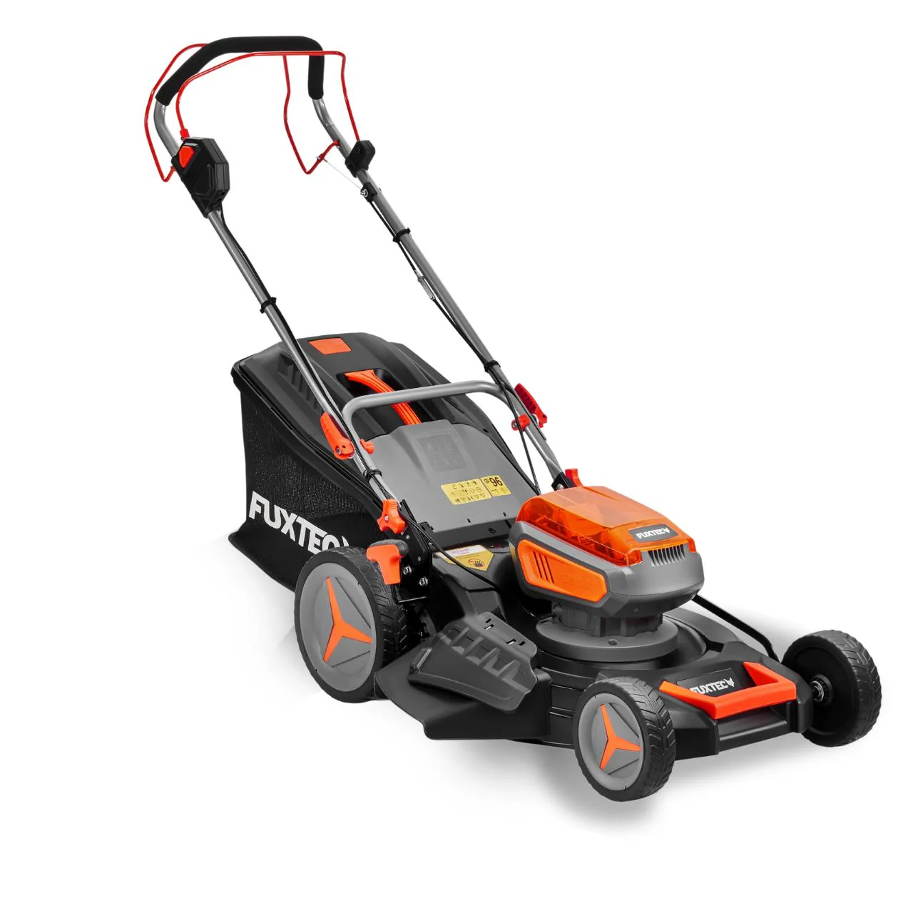 Cortacésped a batería de 40V FUXTEC FX-E2RM46 - Juego con 2 baterías de 4Ah y cargador doble de 2,4A - Image 5