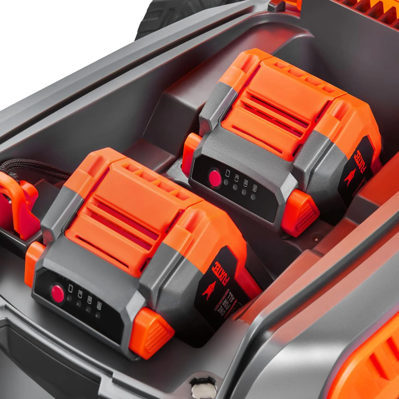 Cortadora de césped a batería 40V FUXTEC FX-E2RM51 - Conjunto con 2 baterías de 4Ah y cargador dual de 2,4A - Image 7