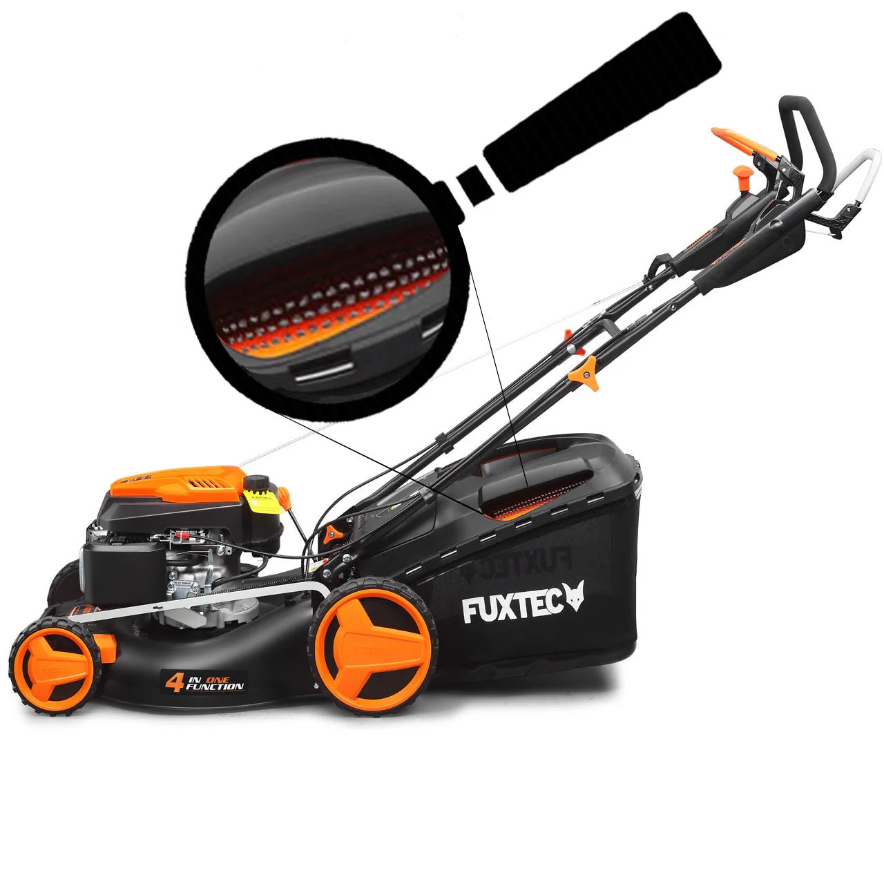 Cortacésped FUXTEC FX-RM5196PRO con tracción trasera y función «EasyClean» - Image 8
