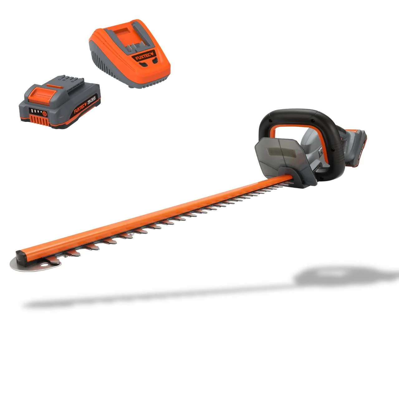 Cortasetos inalámbrico FUXTEC FX-HT20 SET - 52cm de longitud de hoja
