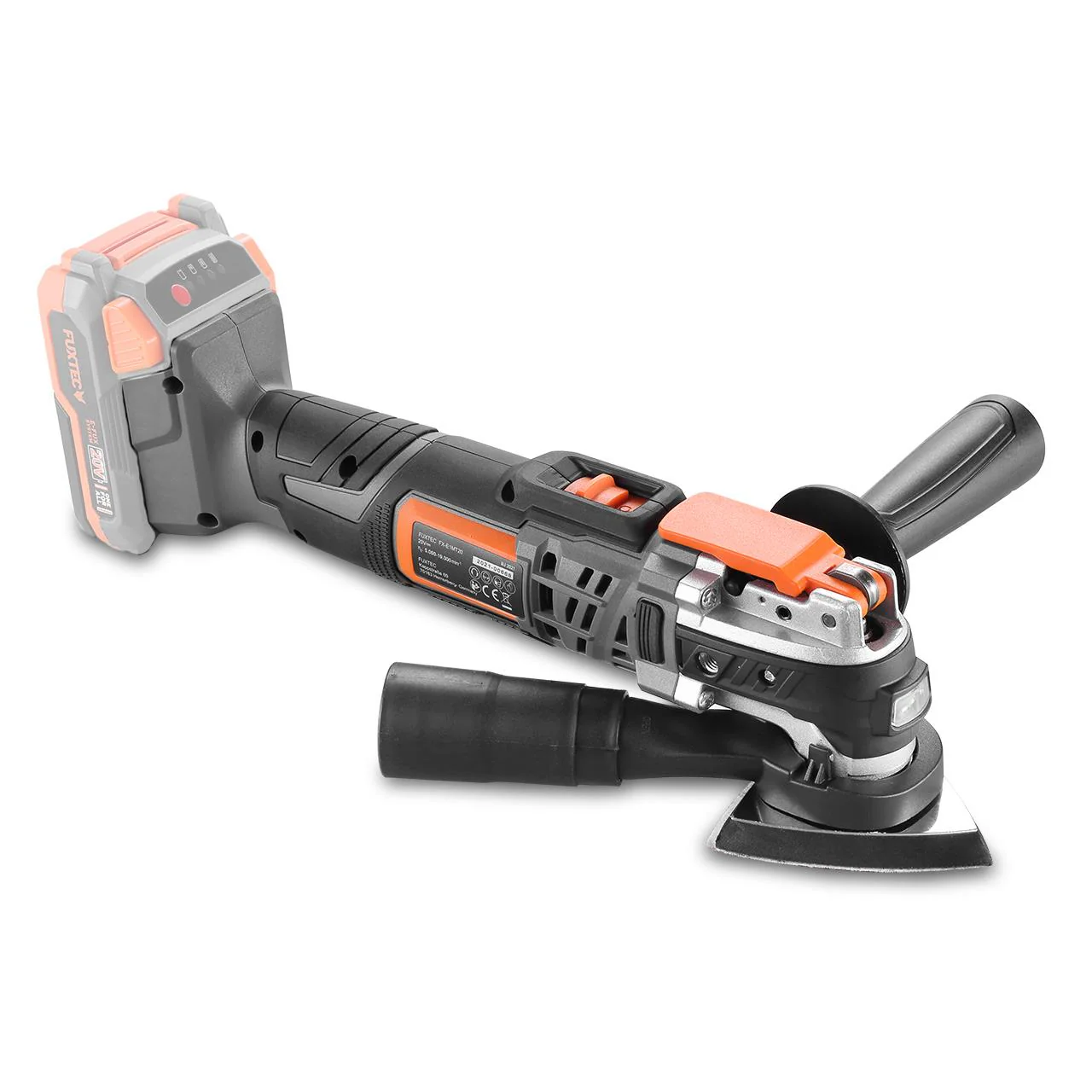 Herramienta multifunción a batería FUXTEC 20V FX-E1MT20 sin batería, sin cargador - Image 5