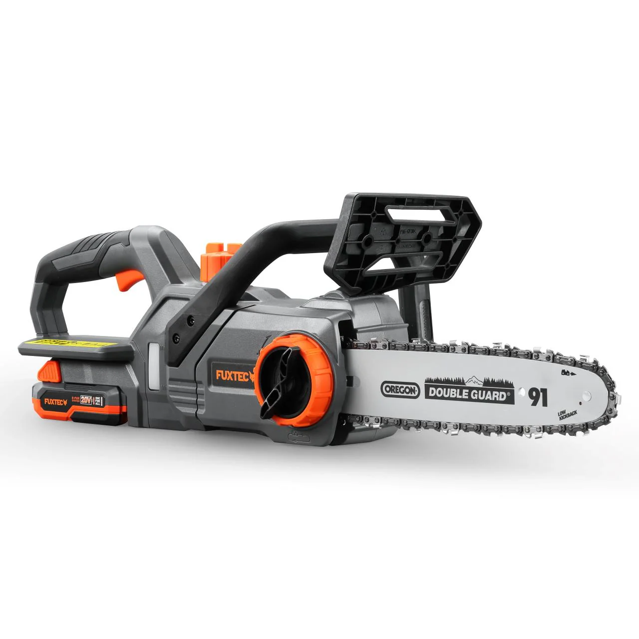 Motosierra a batería de 20V FUXTEC FX-E1KS20 con batería de 2Ah y cargador de 1A - Image 2