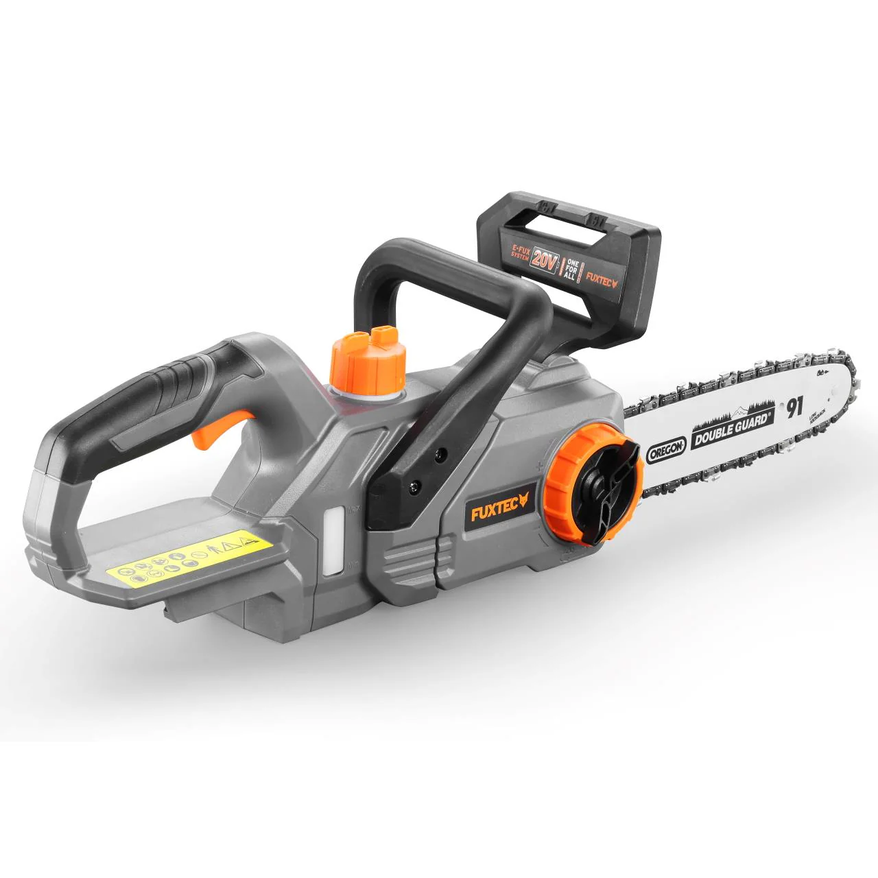 Motosierra a batería de 20V FUXTEC FX-E1KS20 con batería de 2Ah y cargador de 1A - Image 5