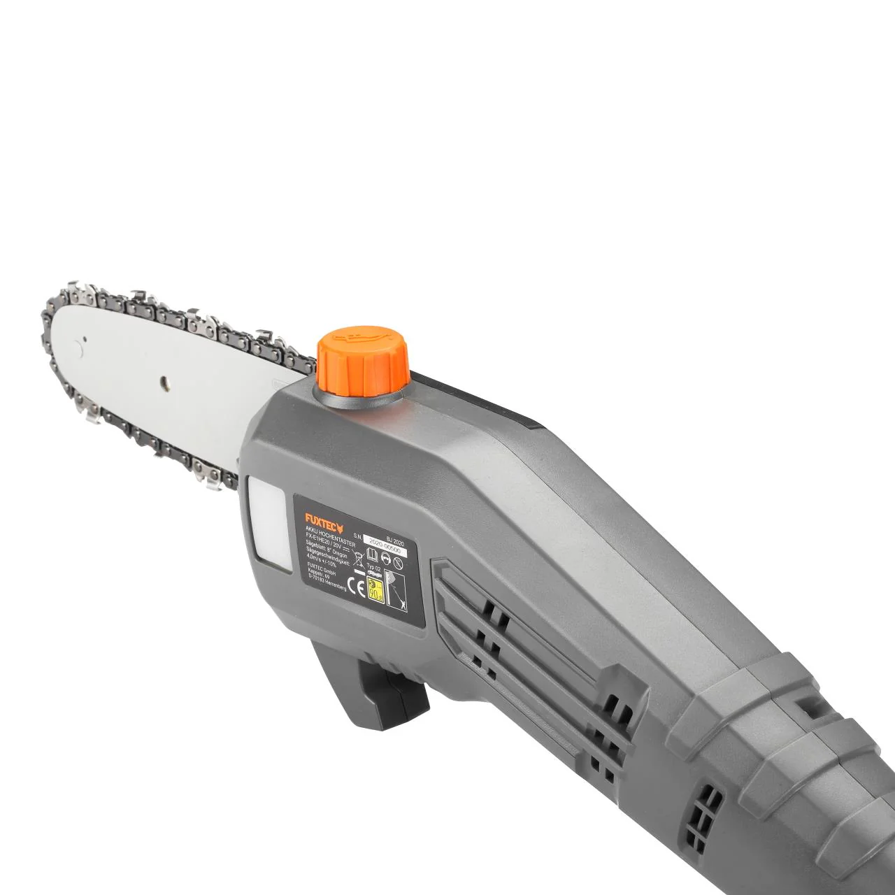 FUXTEC 20V Podadora de batería alta FX-E1HE20 SET con 1 x Batería 2Ah, 1 x Cargador 2,4A - Image 10