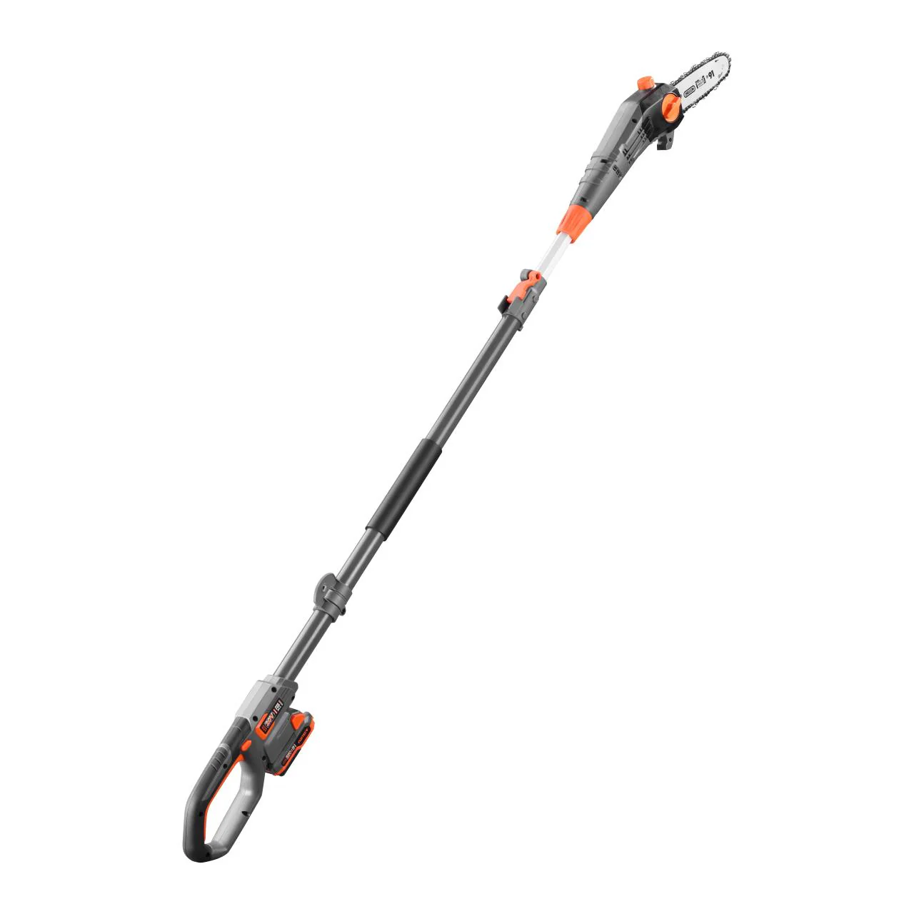 FUXTEC 20V Podadora de batería alta FX-E1HE20 SET con 1 x Batería 2Ah, 1 x Cargador 2,4A - Image 2