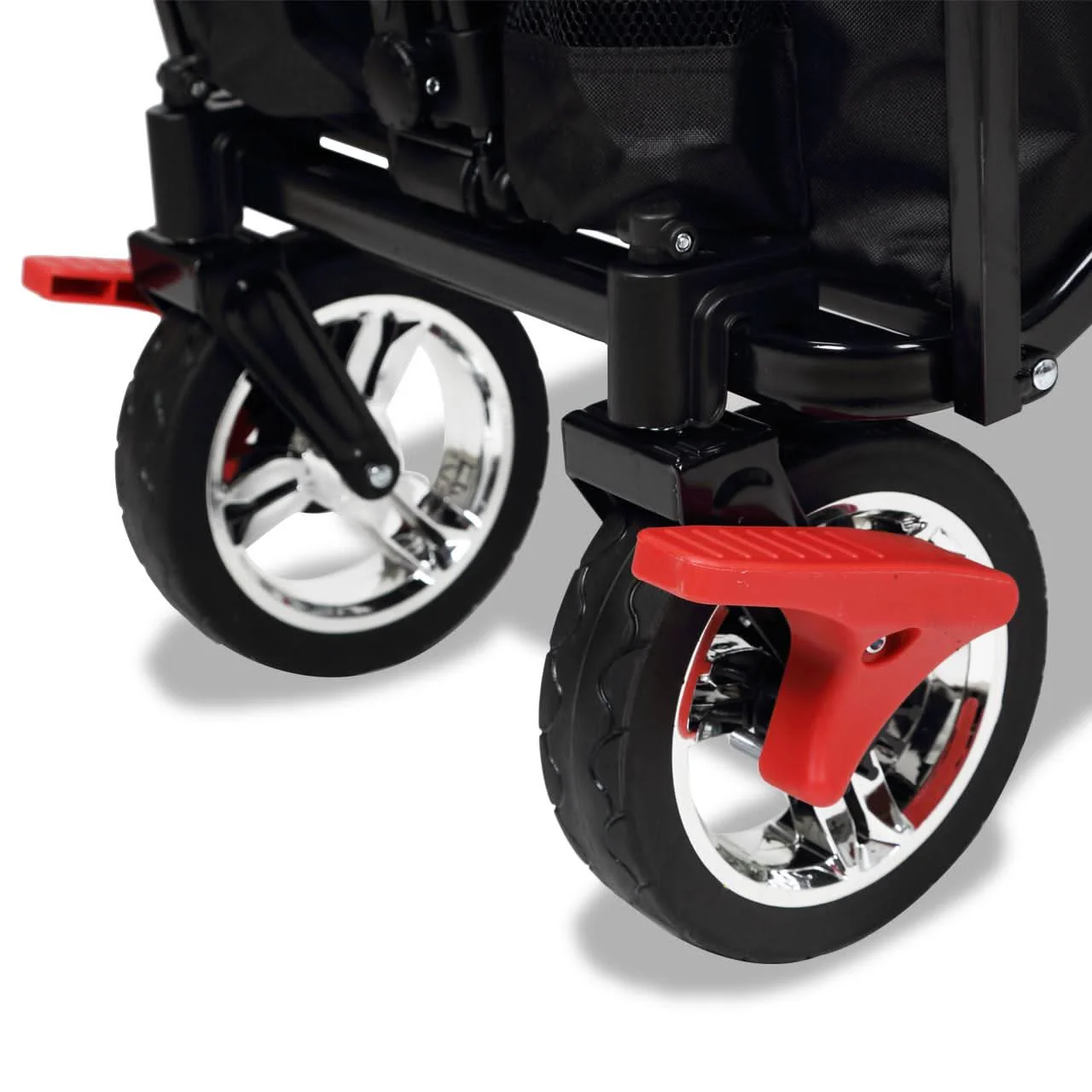 B-WARE FUXTEC Bollerwagen FX-CT500 mit Sonnendach SCHWARZ - Image 10