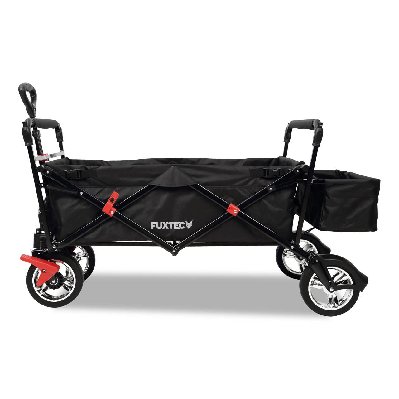 B-WARE FUXTEC Bollerwagen FX-CT500 mit Sonnendach SCHWARZ - Image 5