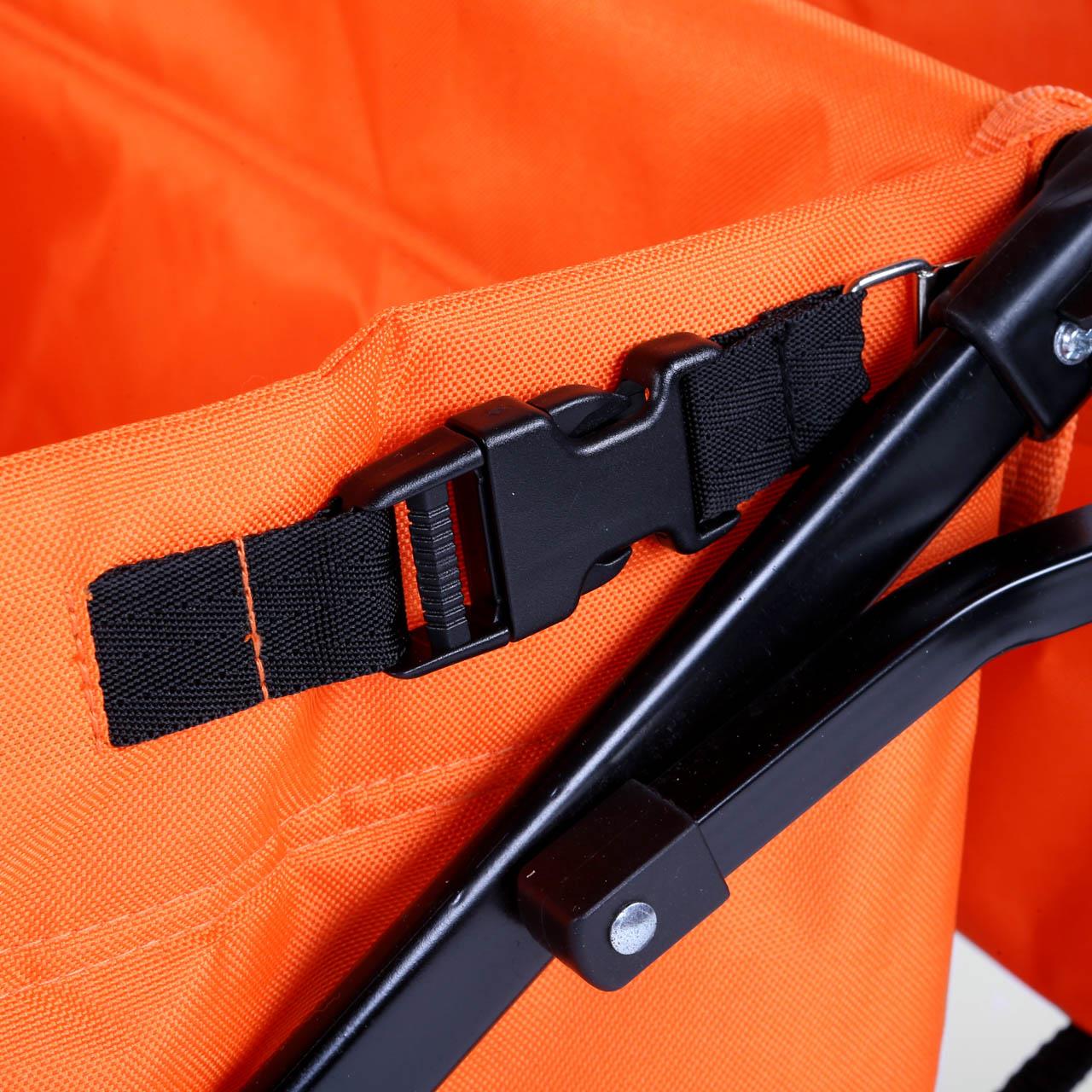 B-WARE FUXTEC Bollerwagen FX-CT500 mit Sonnendach ORANGE - Image 10