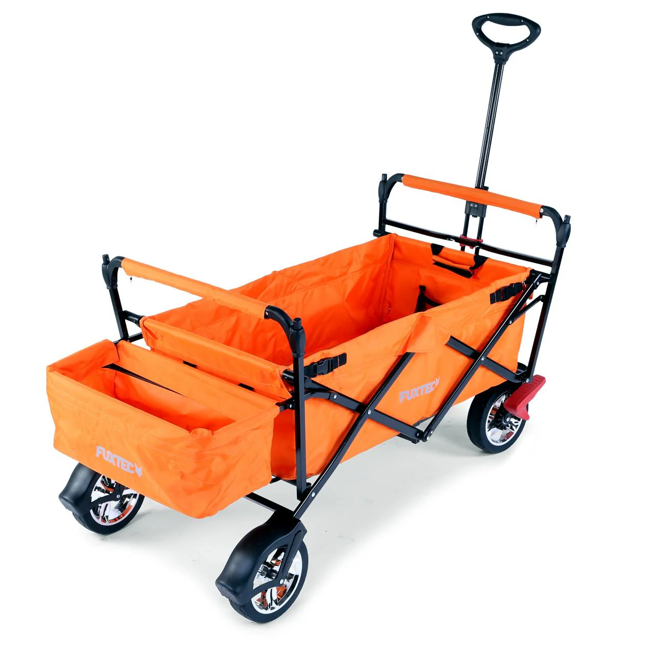B-WARE FUXTEC Bollerwagen FX-CT500 mit Sonnendach ORANGE - Image 5