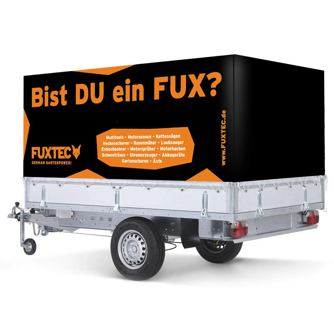 B-WARE Lona alta FUXTEC para remolque F 750 DBL 850 M opti AN STEMA 80cm