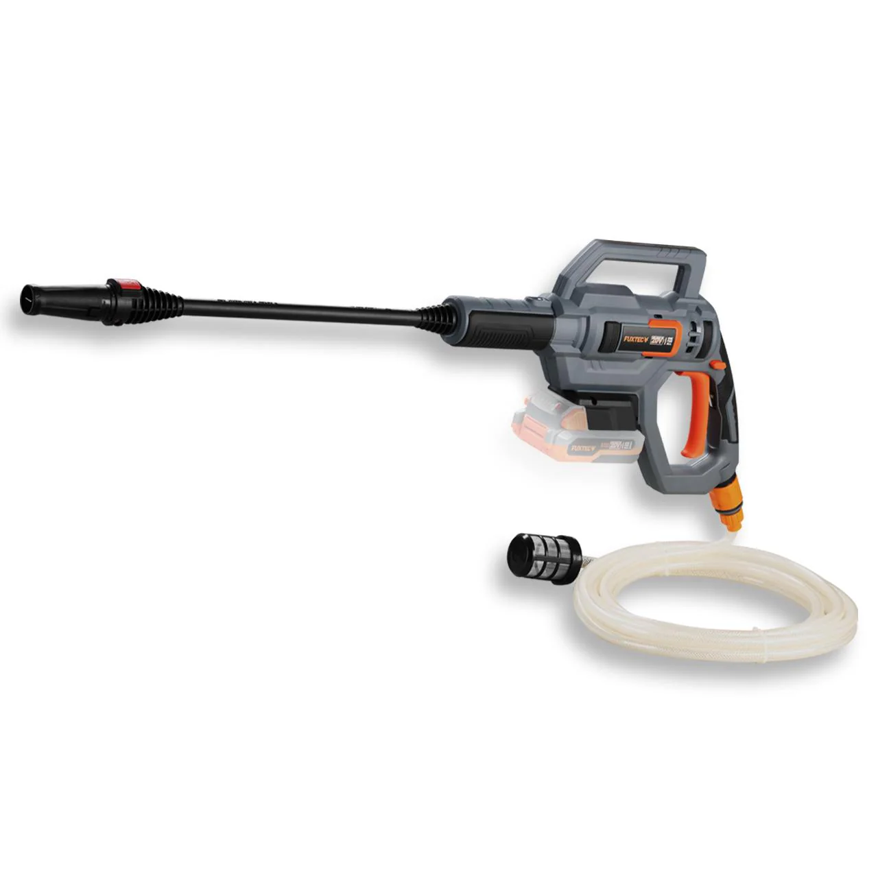 B-WARE Hidrolimpiadora portátil FUXTEC 20V a batería 25 Bar FX-E1HDR20 (Batería y cargador no incluidos) - Image 2