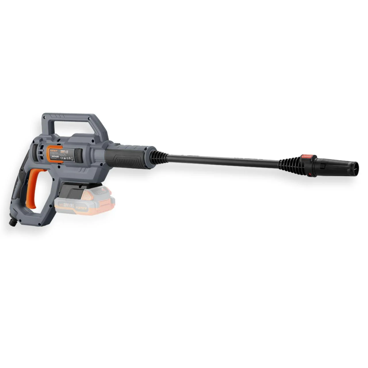 B-WARE Hidrolimpiadora portátil FUXTEC 20V a batería 25 Bar FX-E1HDR20 (Batería y cargador no incluidos) - Image 4