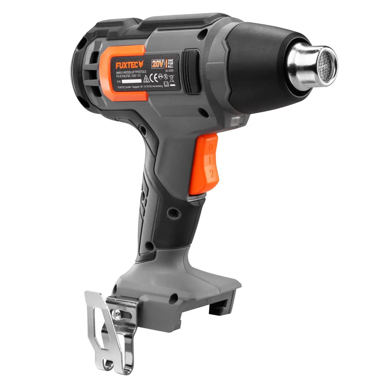 B-WARE FUXTEC 20V Pistola de Calor a Batería FX-E1HLP20 sin batería, sin cargador - Image 9