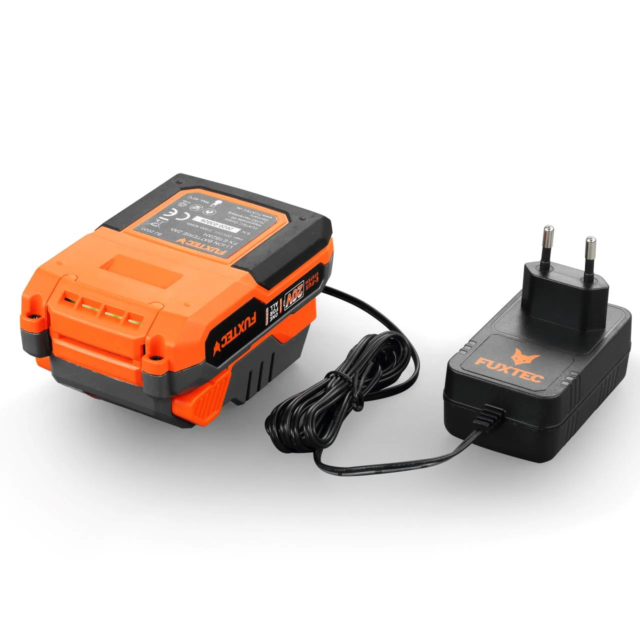 B-WARE FUXTEC 20V Taladro de Impacto a Batería FX-E1SBS20 SET con 2 x Batería 2Ah, 1 x Cargador 1A - Image 12