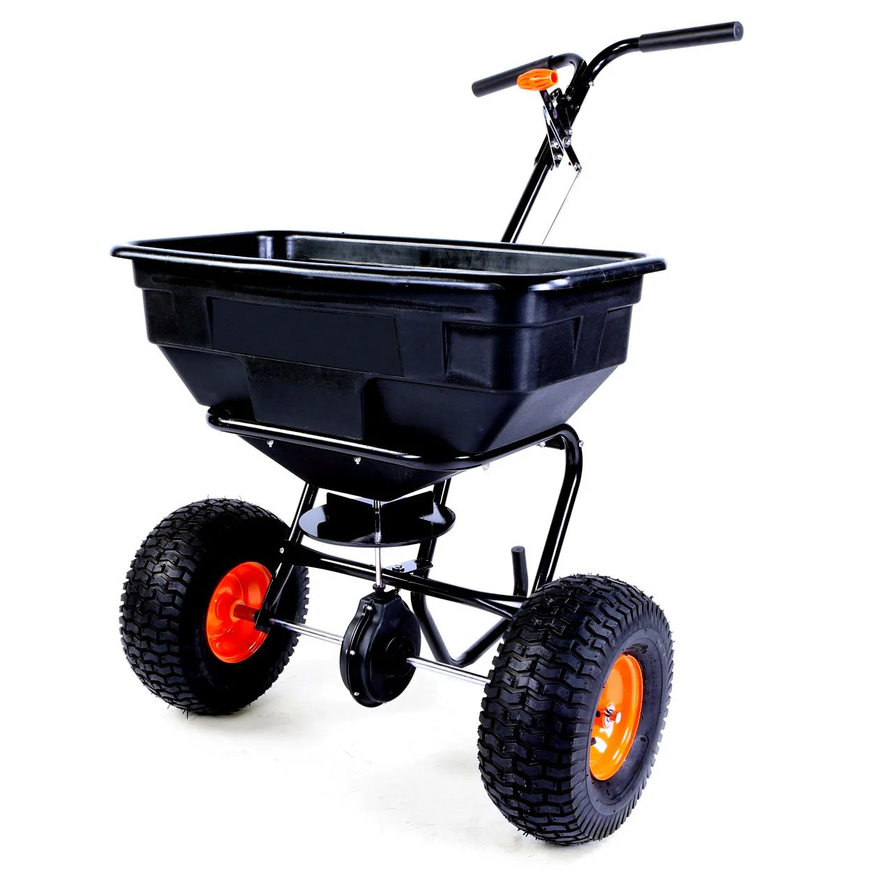 B-WARE Esparcidor de sal FUXTEC FX-GS56 Esparcidor de semillas