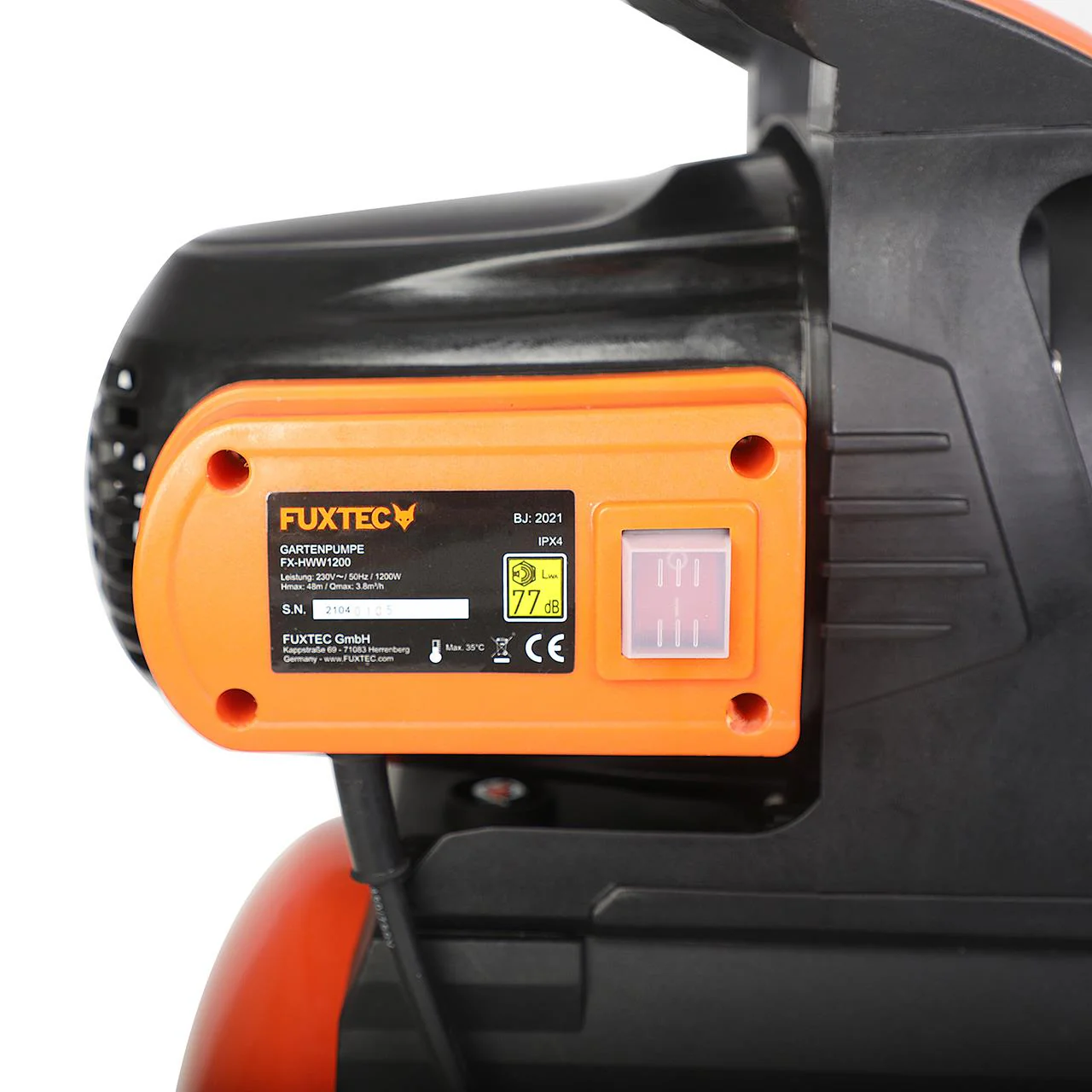 B-WARE FUXTEC Depósito a presión para agua sanitaria FX-HWW1200 - Image 7