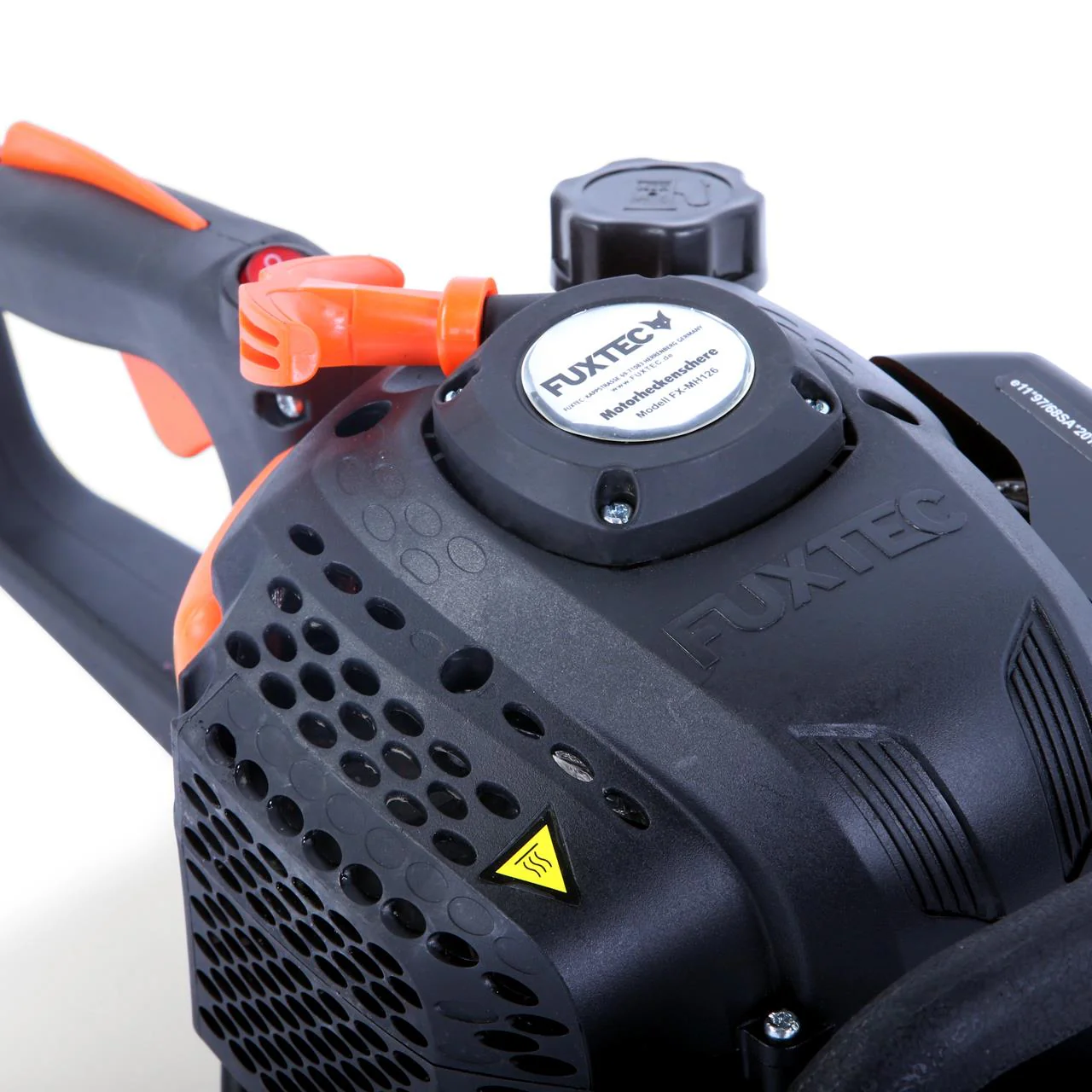 B-WARE FUXTEC Cortasetos Gasolina FX-MH126, Longitud de Corte 550 mm, Motor de 2 Tiempos, 25,4cc - Image 4