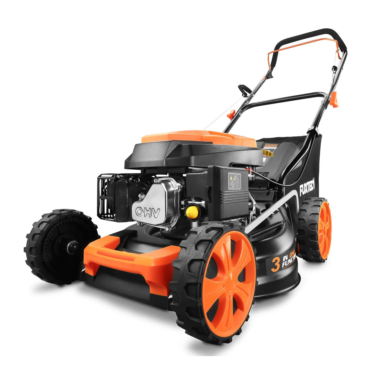 B-WARE Cortacésped de Gasolina FUXTEC FX-RM4646ECO 46cm de Anchura de Corte