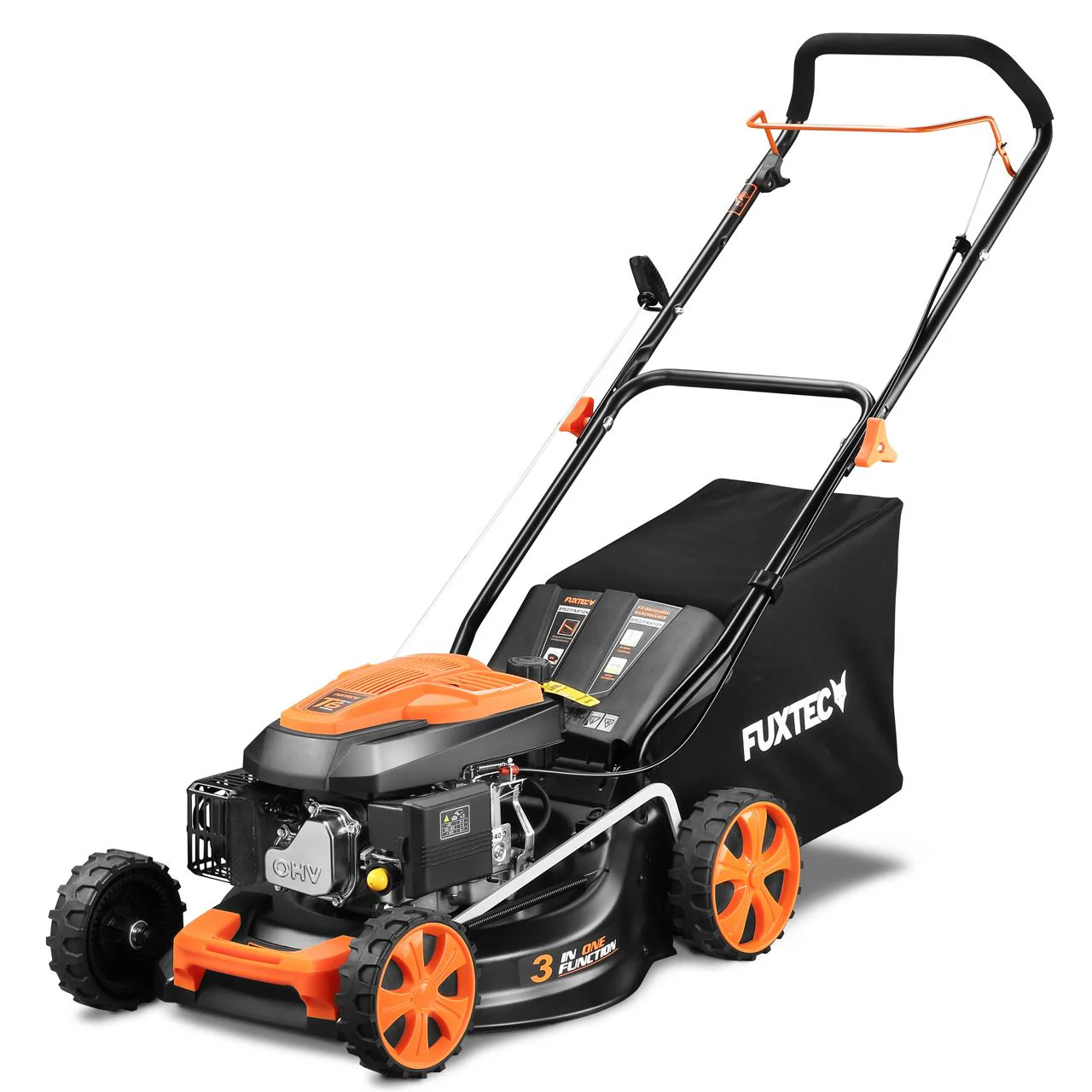B-WARE Cortacésped de Gasolina FUXTEC FX-RM4646ECO 46cm de Anchura de Corte - Image 2